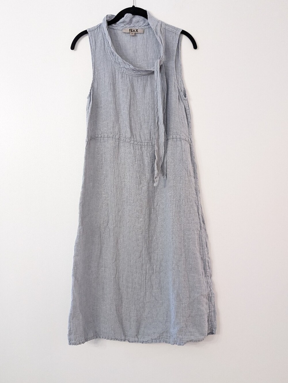 FLAX Simple Is Superb Linen Sleeveless Dress